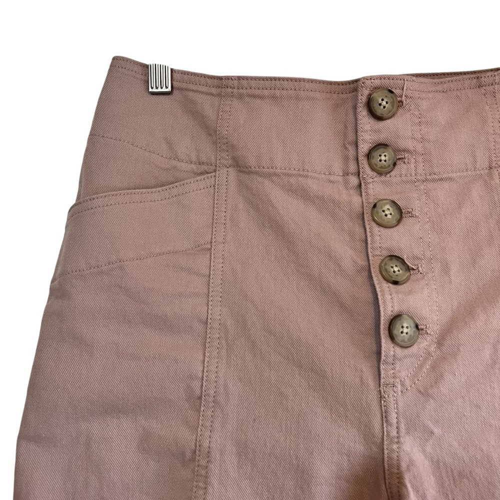 Club Monaco cropped high waist utility casual pants size 10 excellent condition - Picture 8 of 14